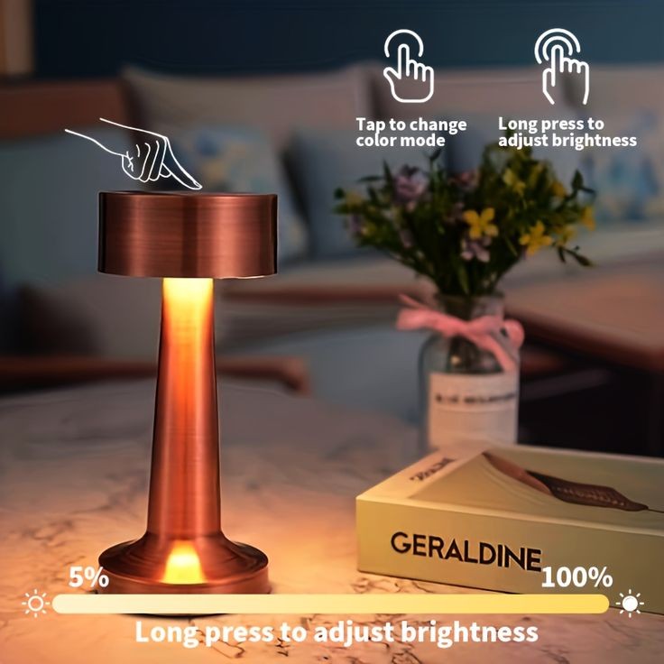 Ambient Wireless Touch Lamp