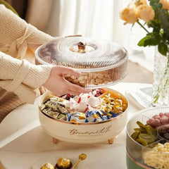 2 LAYER DRY FRUIT STORAGE CONTAINER