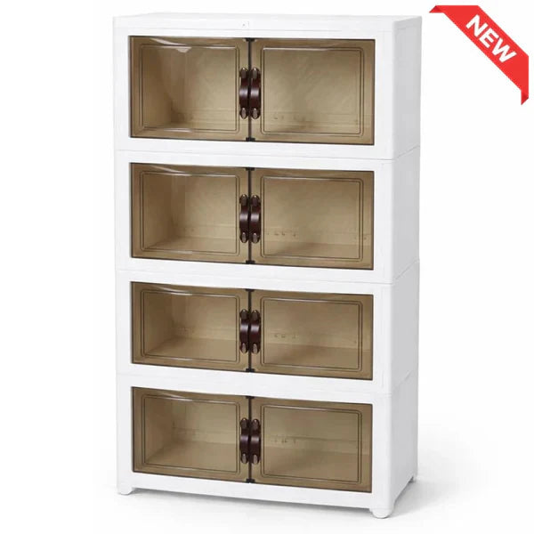 Storium Stackable Storage Cupboard 4-Layer