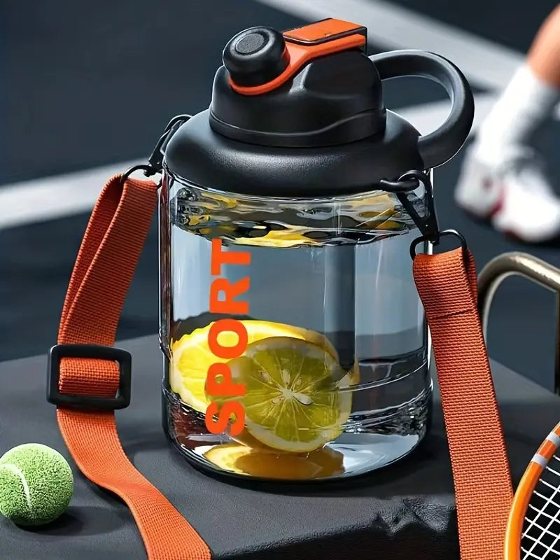 Big Belly Water Bottle, 2500ml Sports Fitness Water Bottle