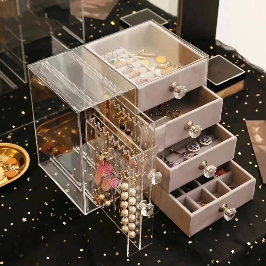 Multipurpose Acrylic 4 + 2 Drawers Organizer