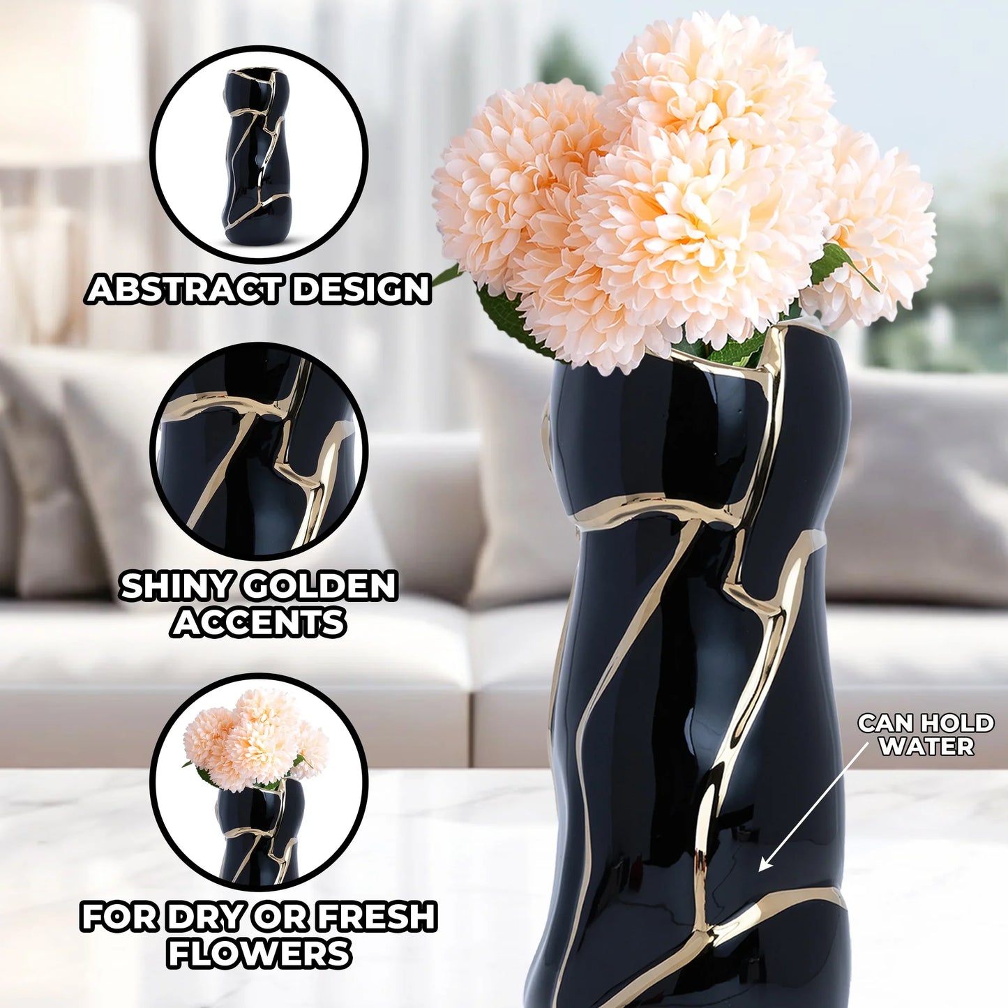 Abstract Ceramic Vase