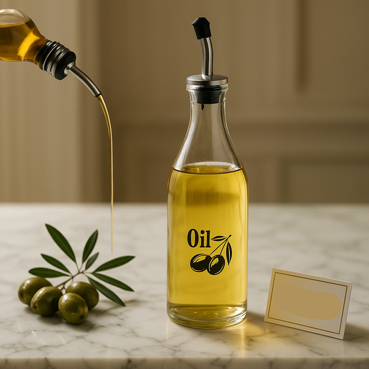 Luxury Acrylic Oil & Vinegar Dispenser Bottle – 800ML