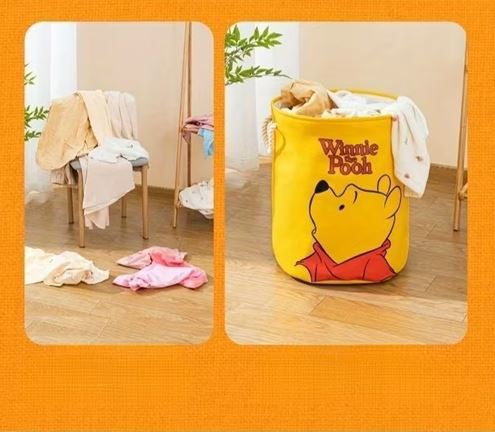Disney Donald Duck Strawberry Bear Multi-Pattern Laundry Basket Household Foldable High-Value Laundry Basket Toy Basket