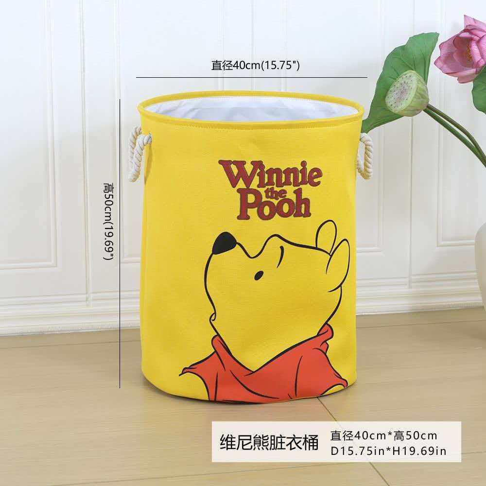 Disney Donald Duck Strawberry Bear Multi-Pattern Laundry Basket Household Foldable High-Value Laundry Basket Toy Basket