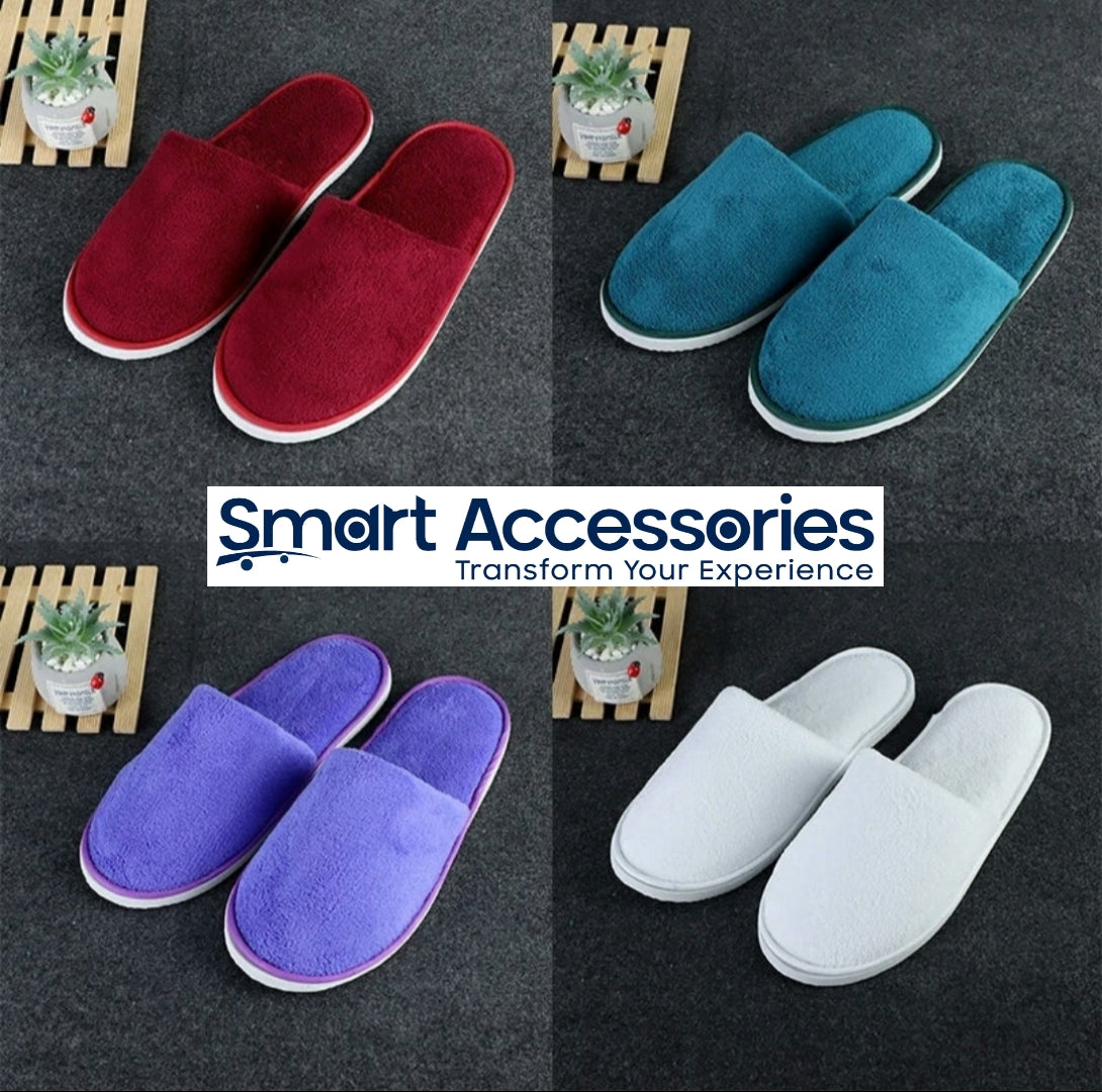 Soft Plush Cotton Cute Slippers Shoes Couple Unisex Non-Slip Floor Indoor Home Furry Slippers