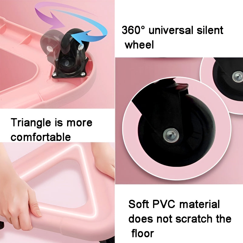 3 Wheel Abdominal Exerciser for Women