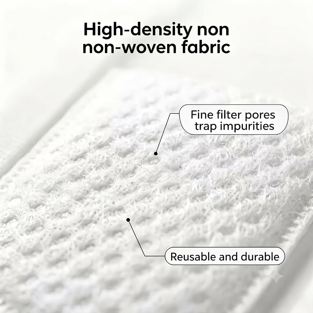 Universal Tap Water Filter Cotton Bags, Pack of 10