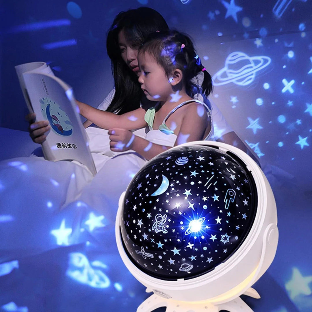 360 Rotating Octopus Galaxy Lamp, Music Party Light With RC, Star Projector Light