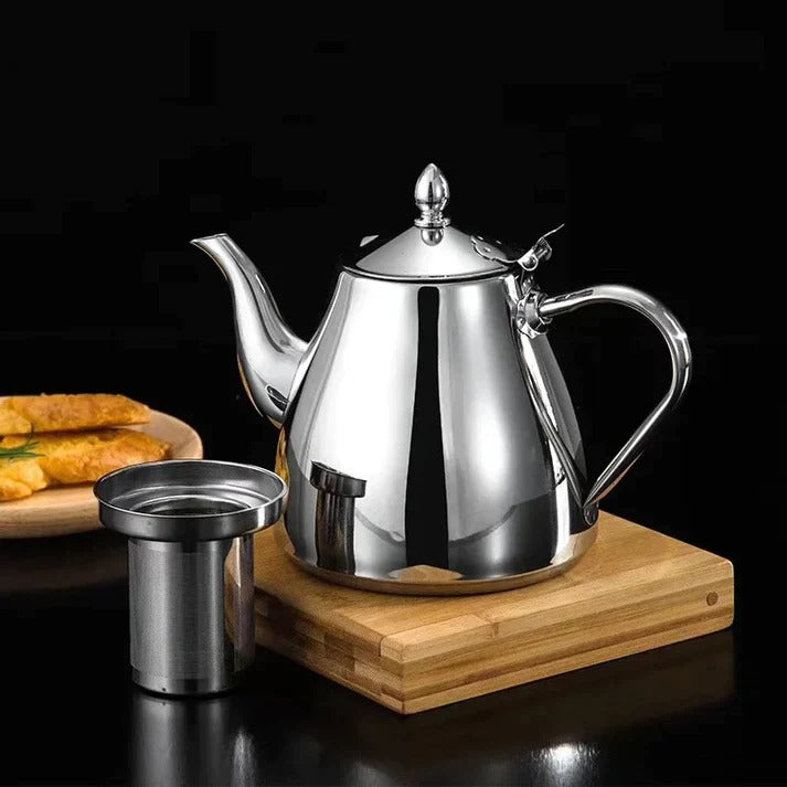2.0L Stainless Steel Kettle Tea Pot (Only Silver)