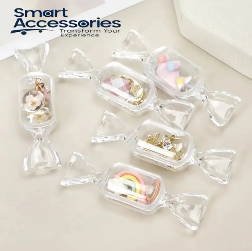 Acrylic Candy Shape Jewelery Organizer (Pack Of 10)