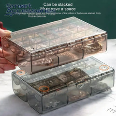 Acrylic Jewellery Box Double Layer