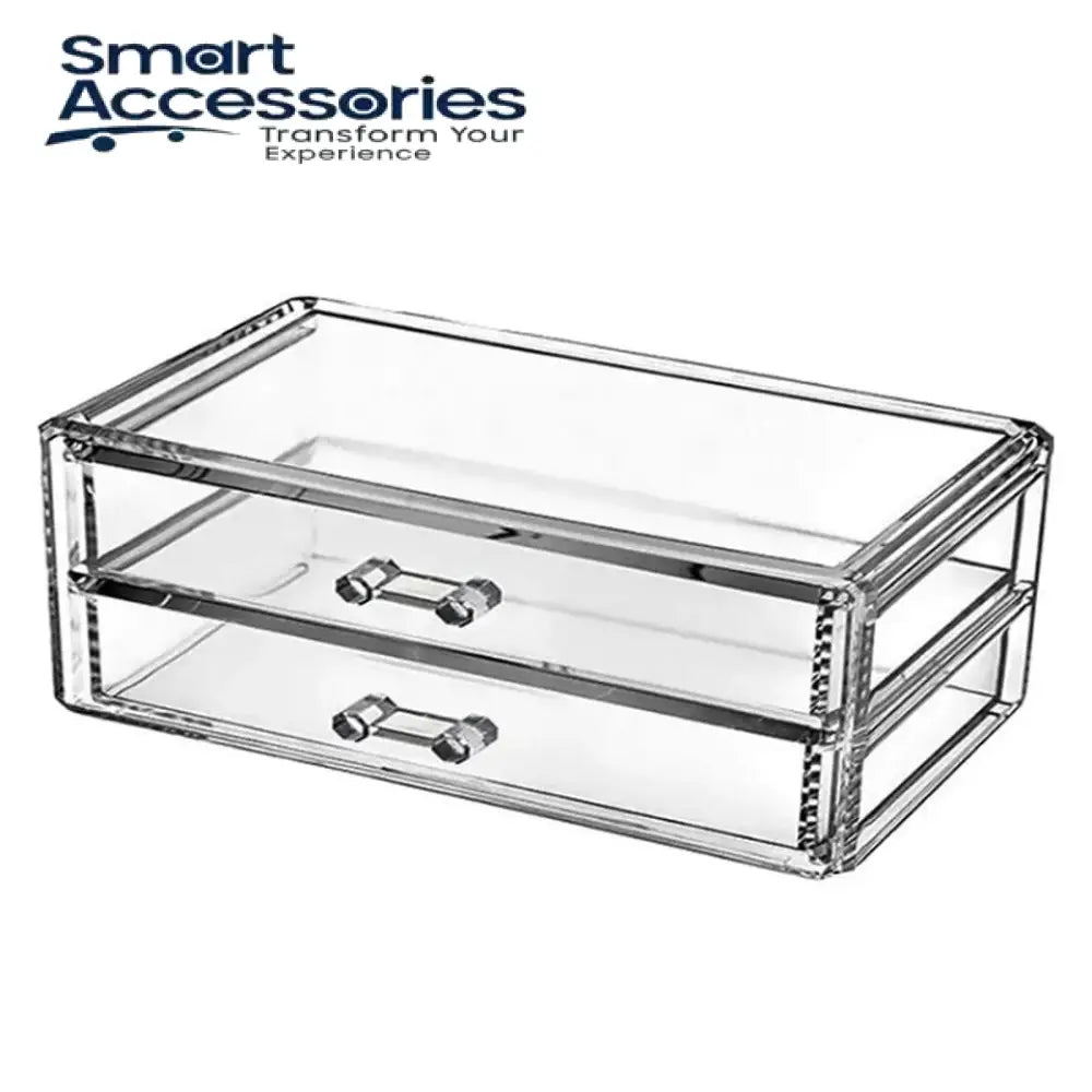 Acrylic Makeup Cosmetic Case Storage Drawer Box Organizer