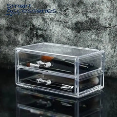 Acrylic Makeup Cosmetic Case Storage Drawer Box Organizer