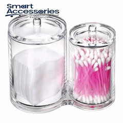 Acrylic Multifunctional Home Decor For Cotton Swabs Organizer And Balls Storage