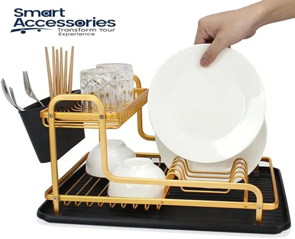 Dish Rack Samrt Aluminium Dish Rack – Smart Accessories PK