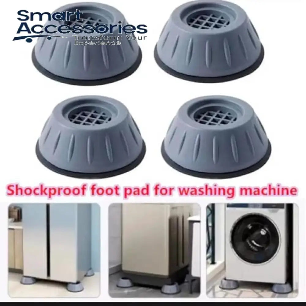 Silent Guys Anti Vibration Pads 4-Pack - Rubber Washing Machine Vibration Dampeners Silent Guys Anti Vibration Pads 4-Pack - Rubber Washing Machine Vibration Dampeners