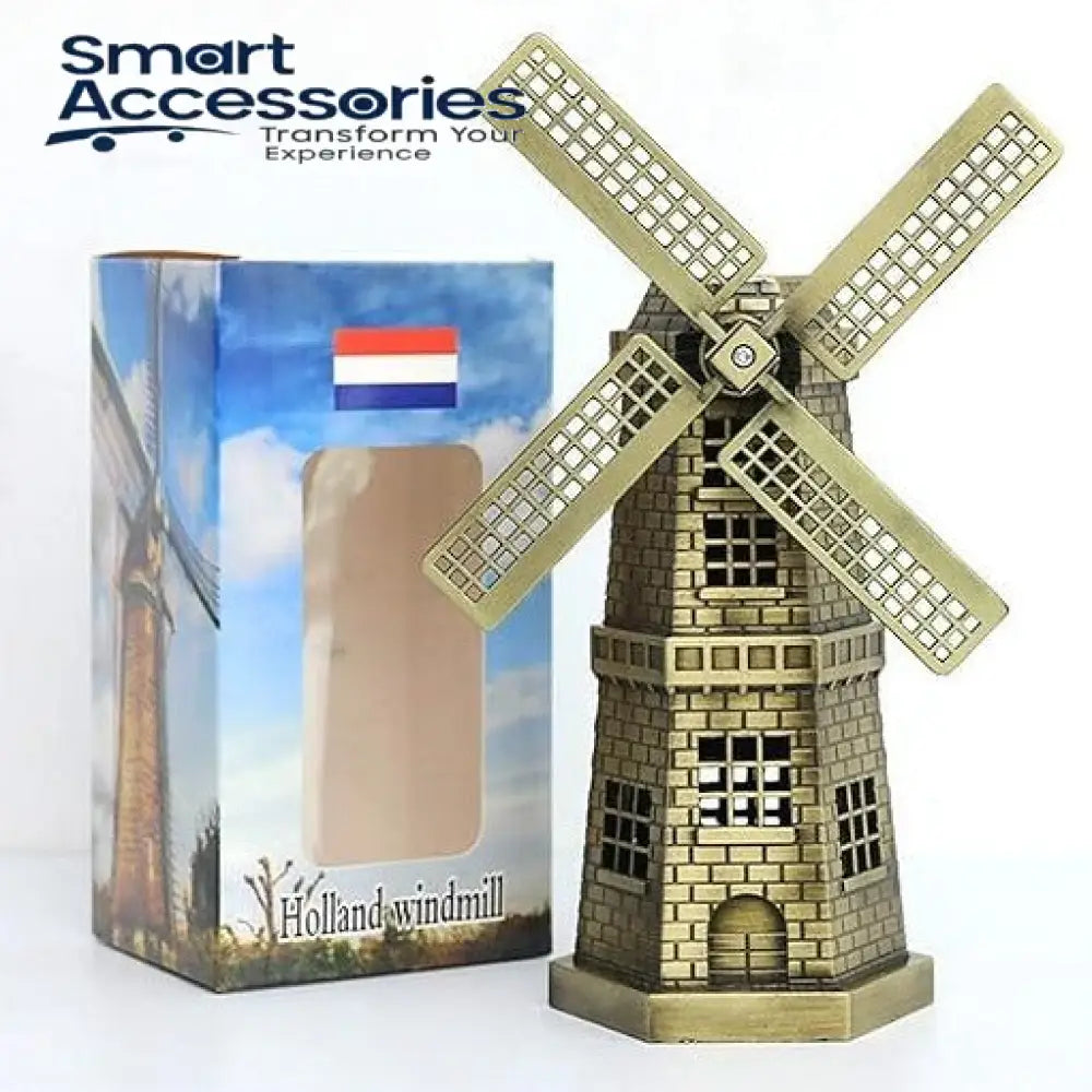 Antique Dutch Windmill Model