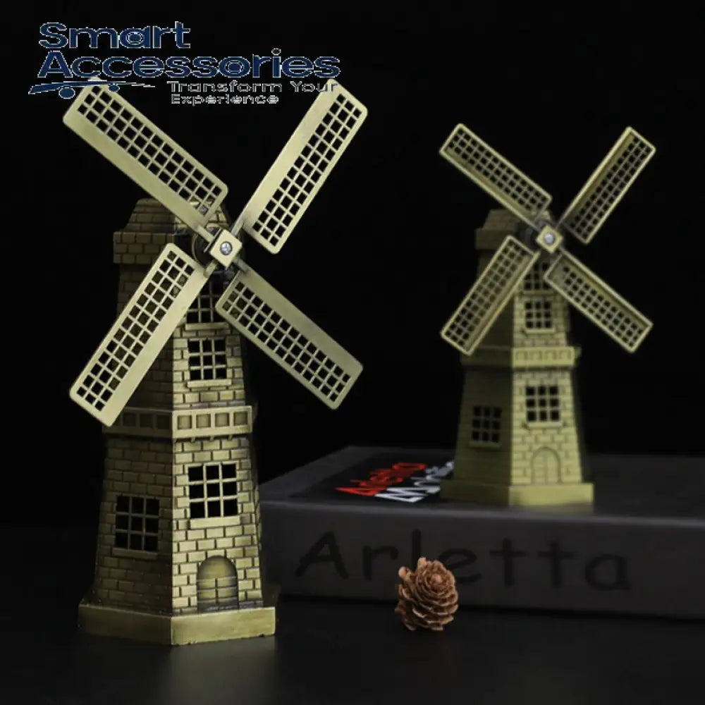 Antique Dutch Windmill Model