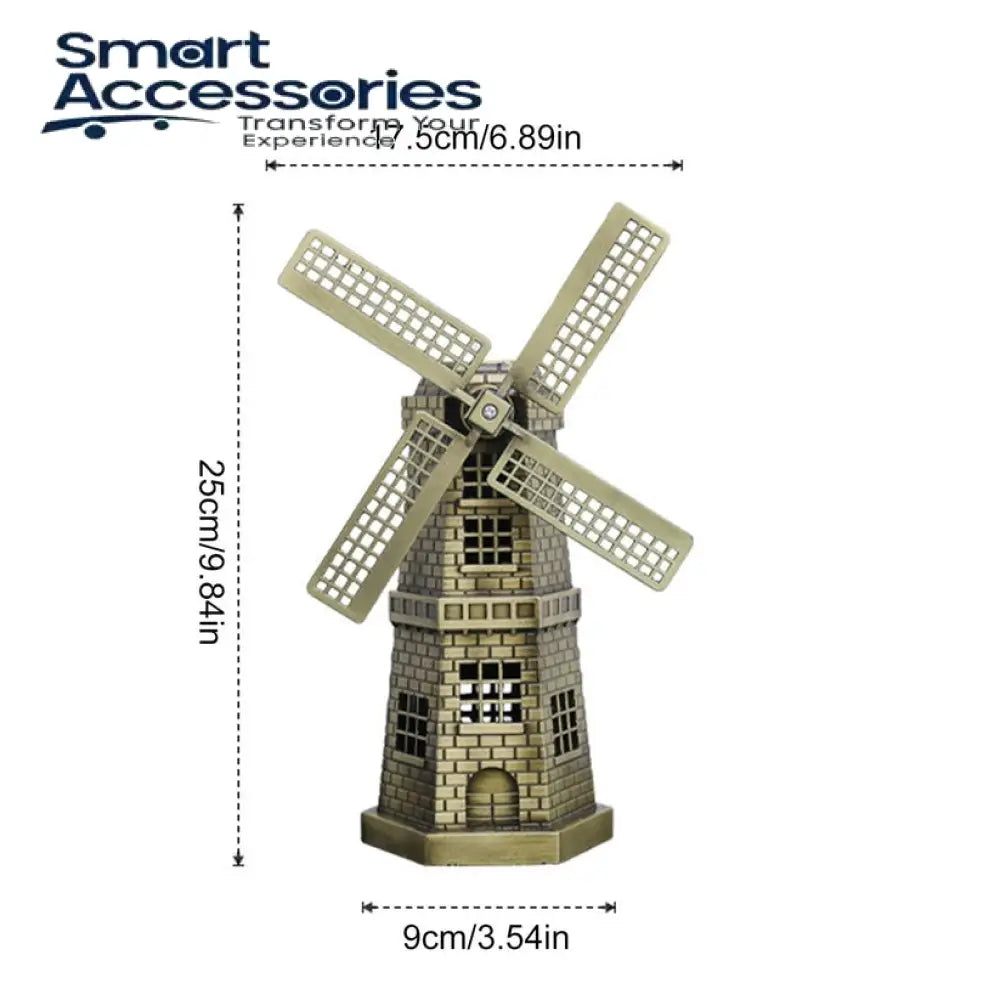 Antique Dutch Windmill Model