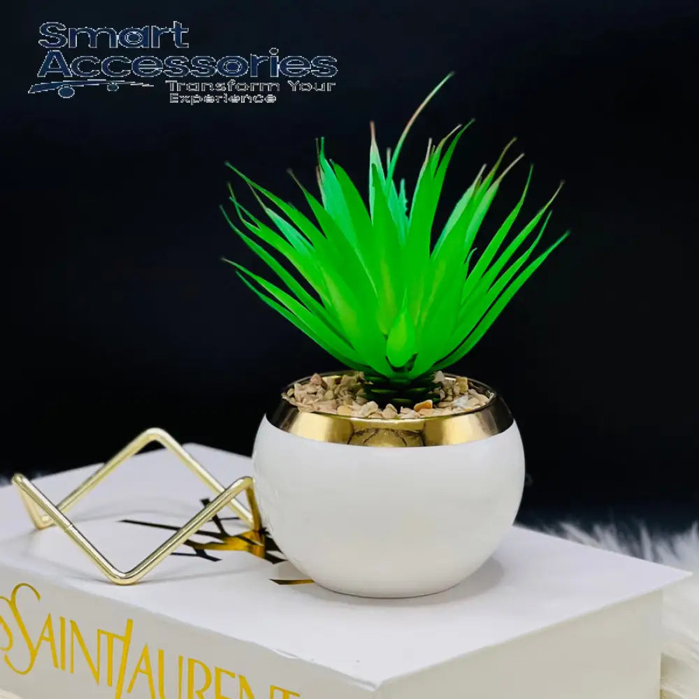 Artificial Cactus Plant Vase