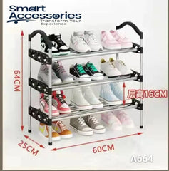 Attachable Aluminium Shoe Rack