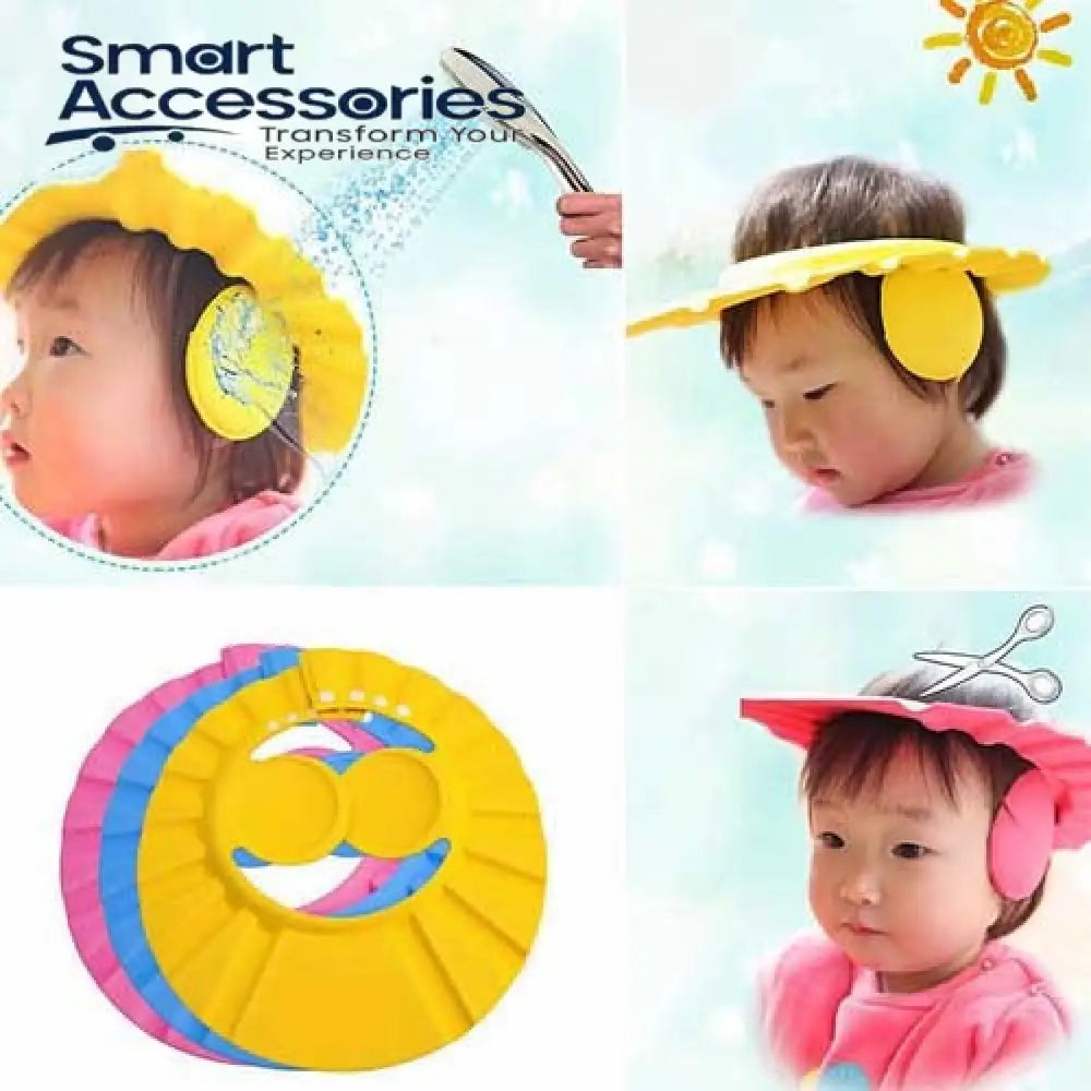 Baby Shower Cap With Ear Protection Product