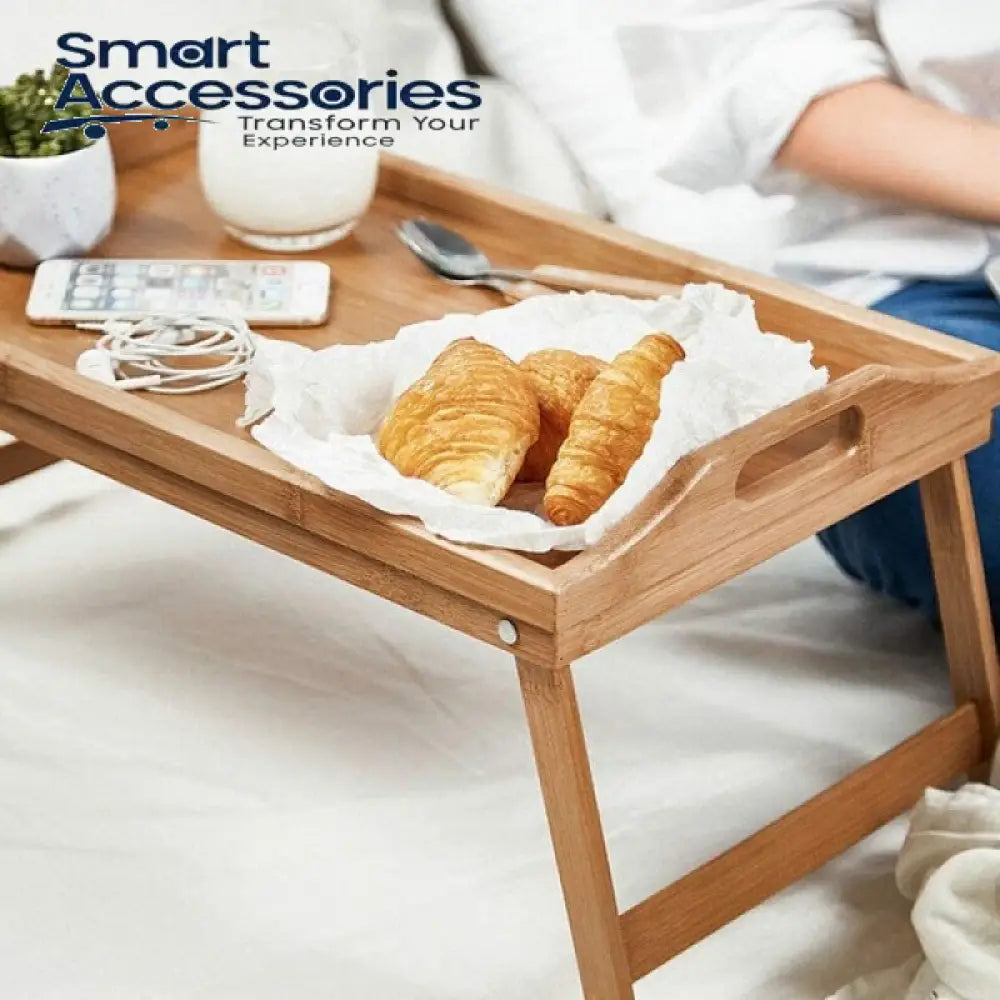 Bamboo Breakfast Bed Tray Table