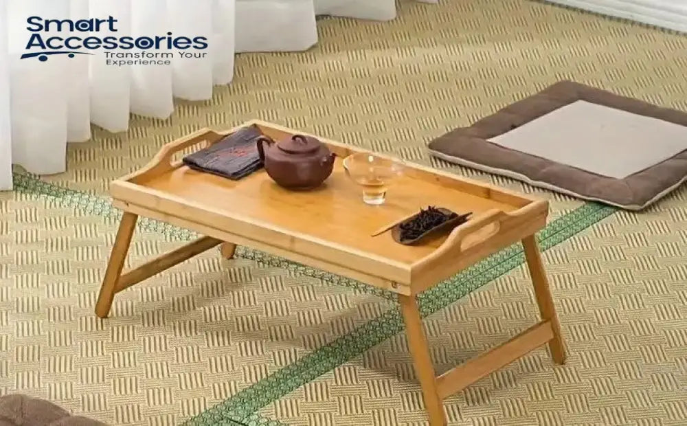 Bamboo Breakfast Bed Tray Table