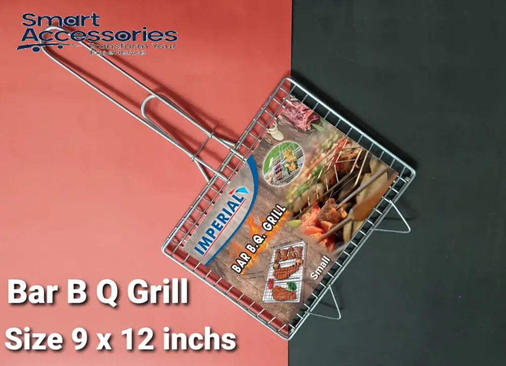 Bar B Q Stainless Steel Fish And Chicken Grill