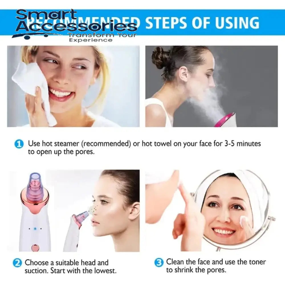 Blackhead Remover Vacuum Facial Pore Cleanser