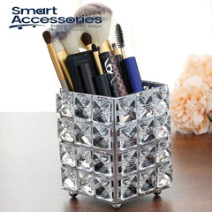 Crystal Makep Brush Holder