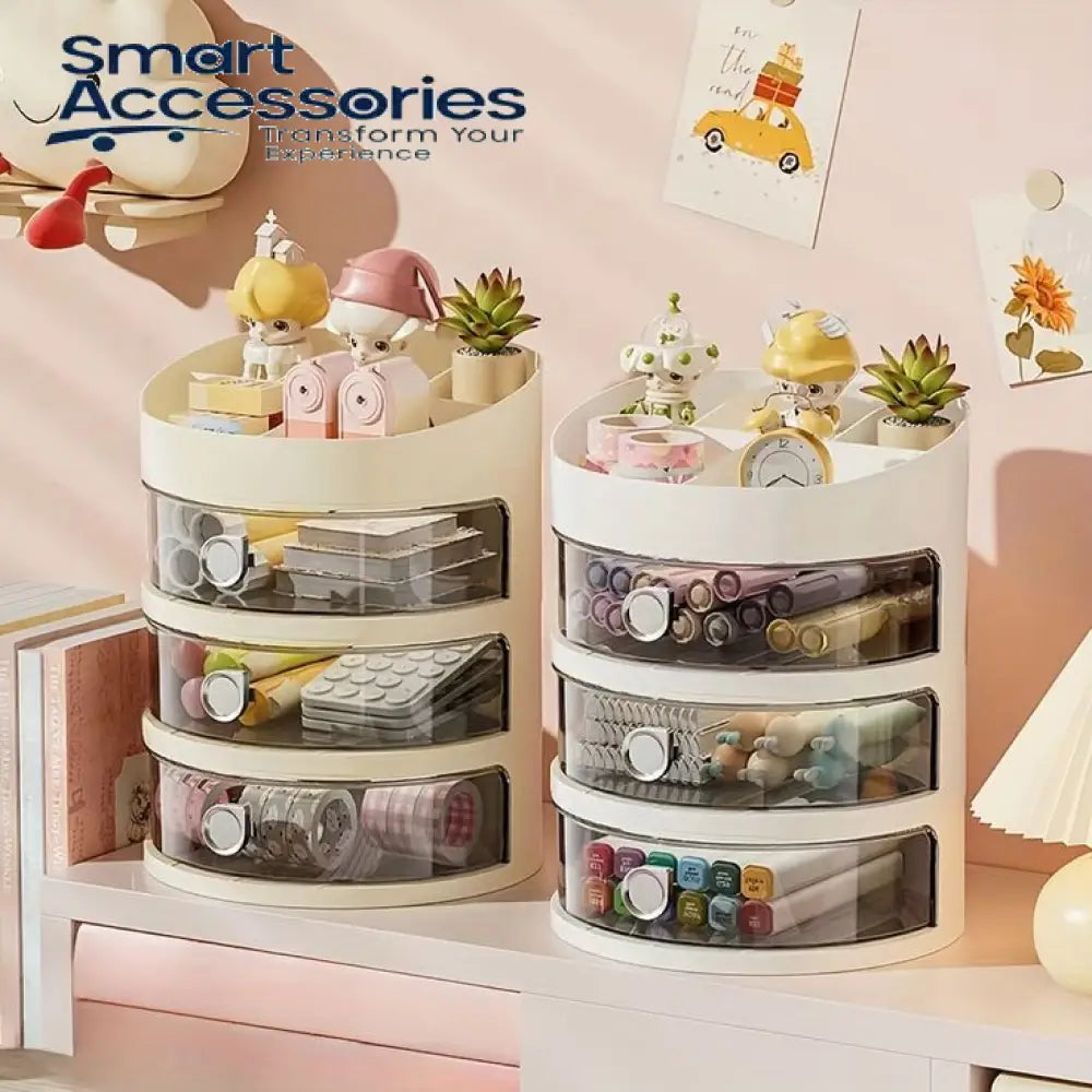 Desktop Multi Layer Jewellery And Cosmetics Organizer