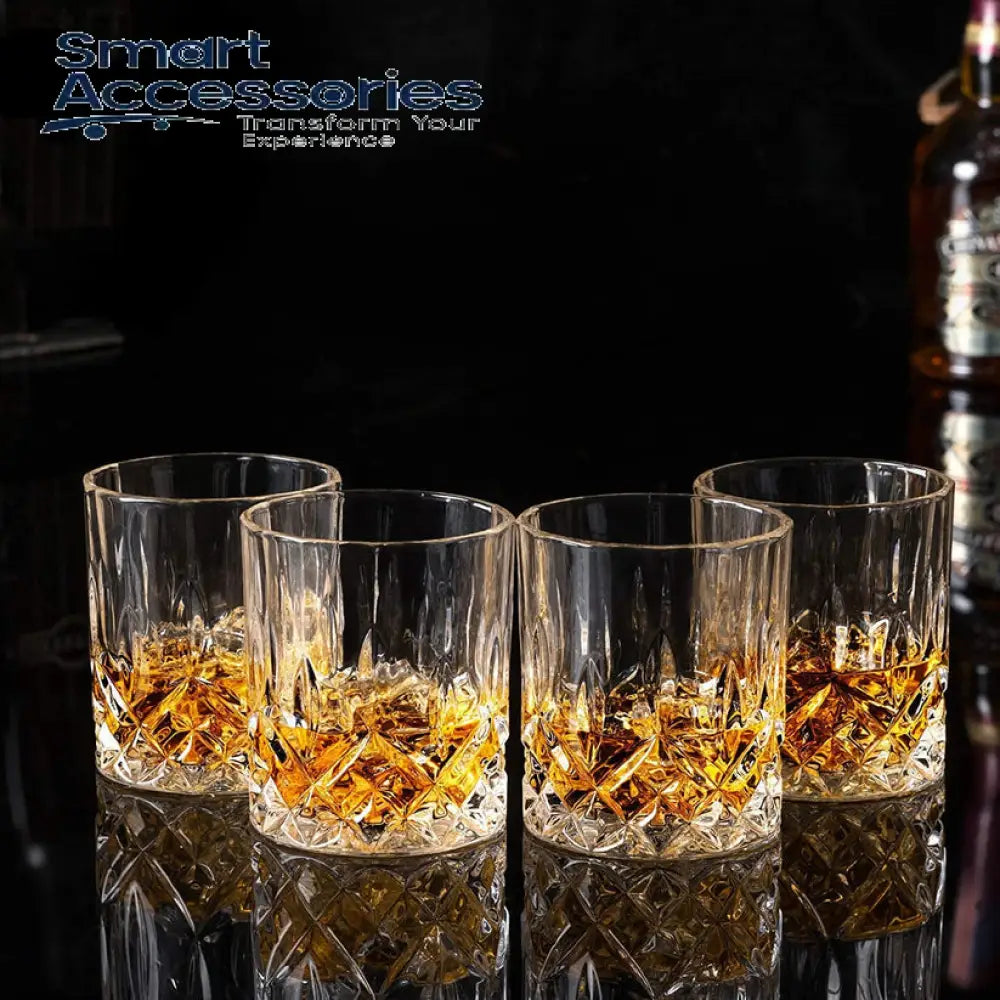 Diamond Style Glass Set-Pack Of 6