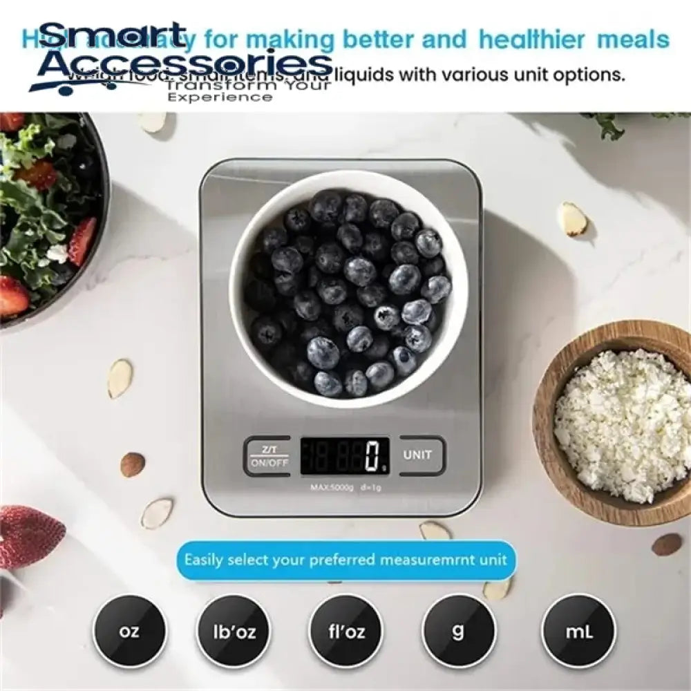 Digital Weight Scale With LCD Display – Smart Accessories PK