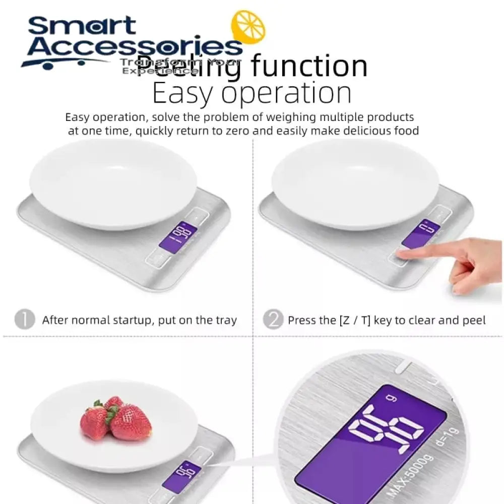 Digital Weight Scale With Lcd Display