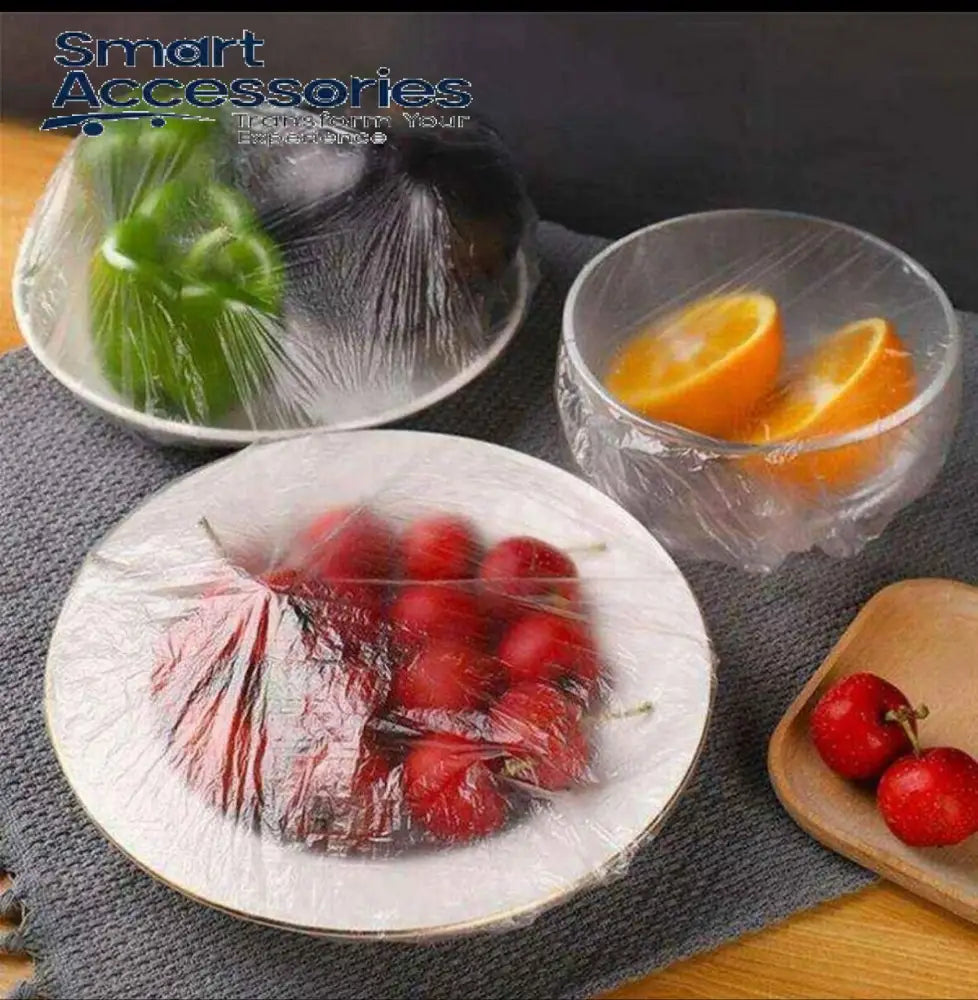 Disposable Cling Film Cover Elastic Food 100 + /- Pcs Each Pack