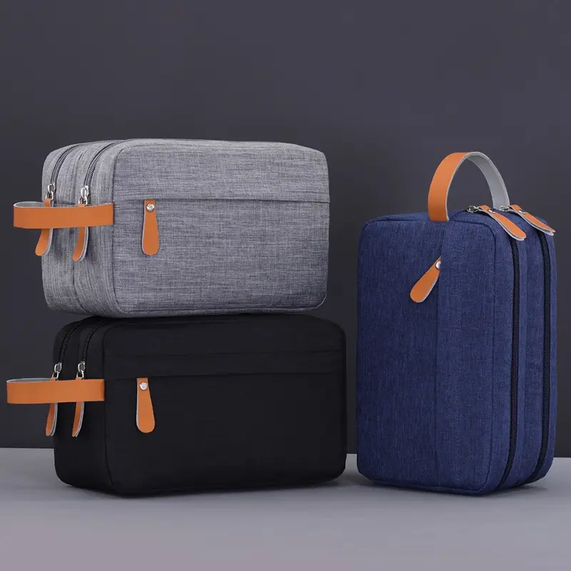 Dual Pocket Travel Toiletry Bag