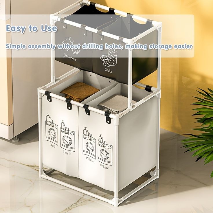 Multifunctional Laundry Sorter Basket