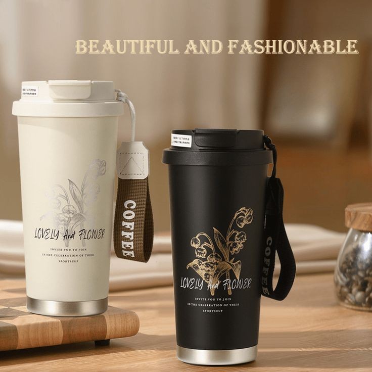 Luxury Insulated Stainless Steel Coffee Mug