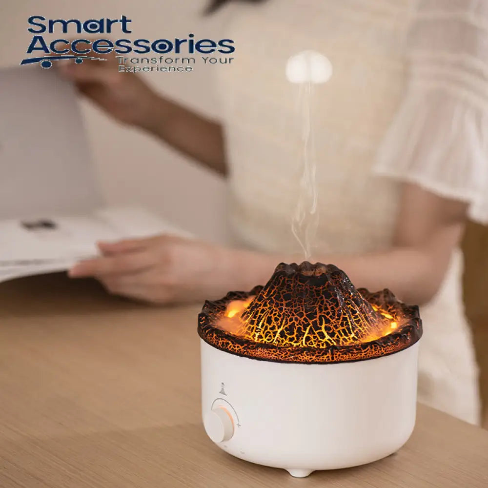 Flame Volcano Aromatherapy Diffuser for Essential Oils – Smart ...
