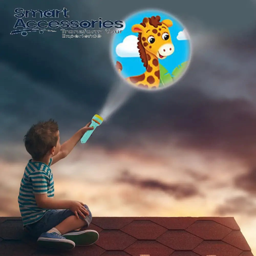 Torch Flashlight Projection FLASHLIGHT PROJECTOR TORCH – Smart Accessories PK