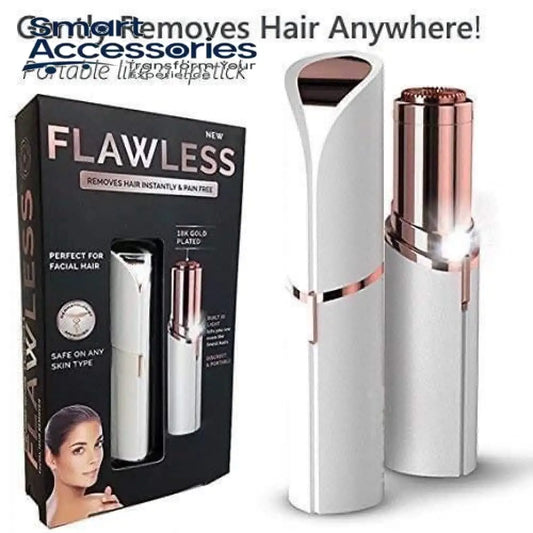 Flawless Facial Hair Remover Portable Painless