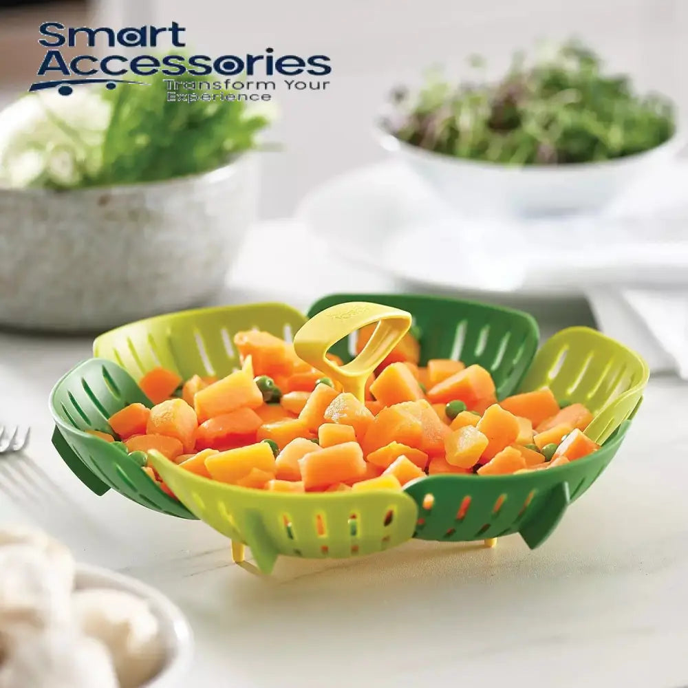 Foldable Steamer Cooking Basket