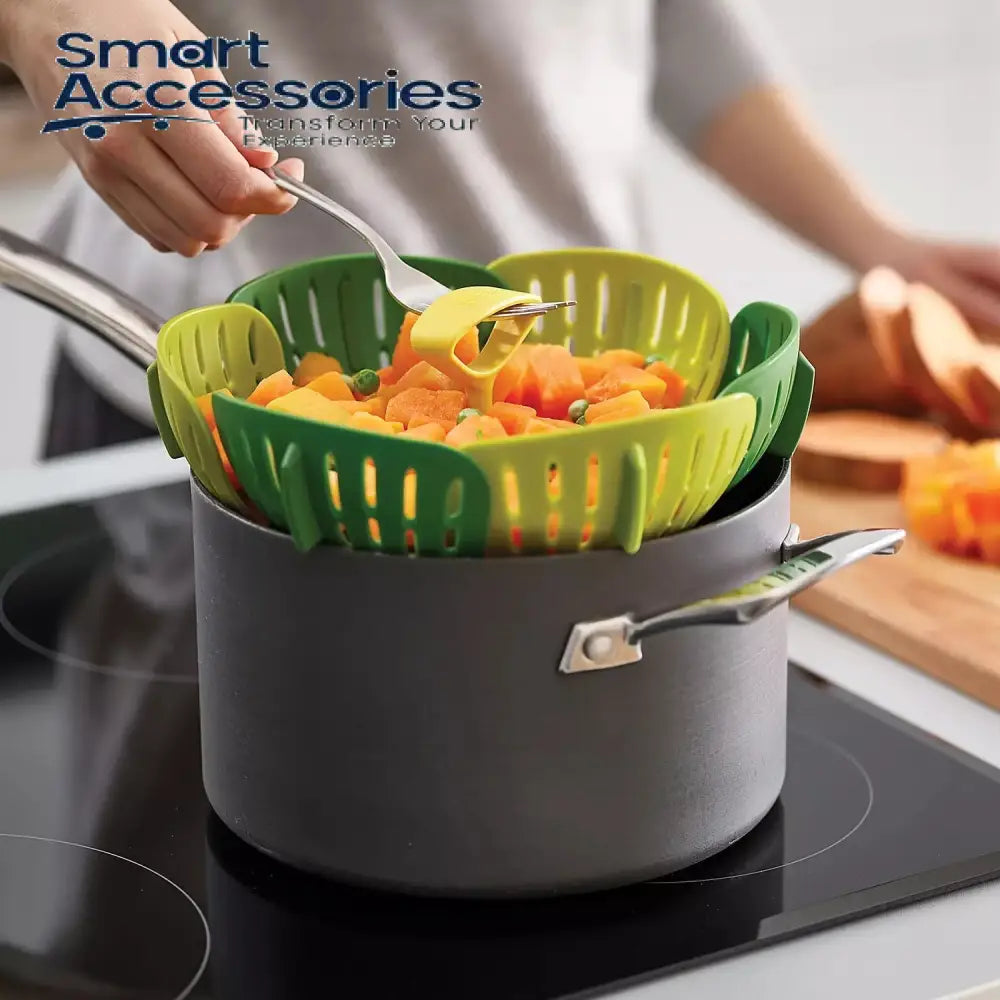 Foldable Steamer Cooking Basket