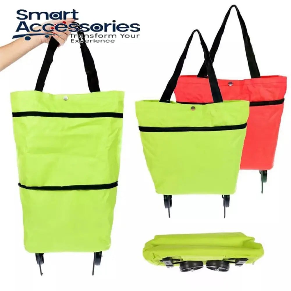 Foldable Trolly Bag With Wheels