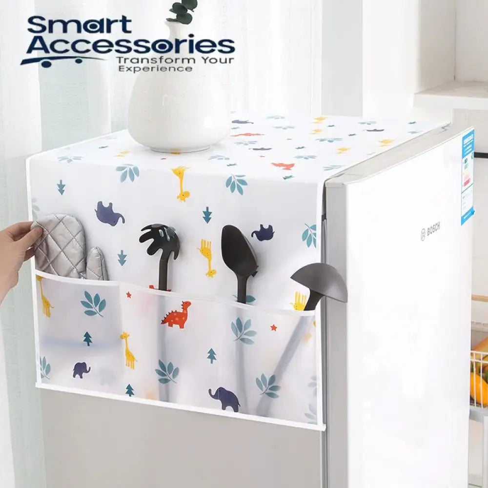 Fridge Cover With Pockets