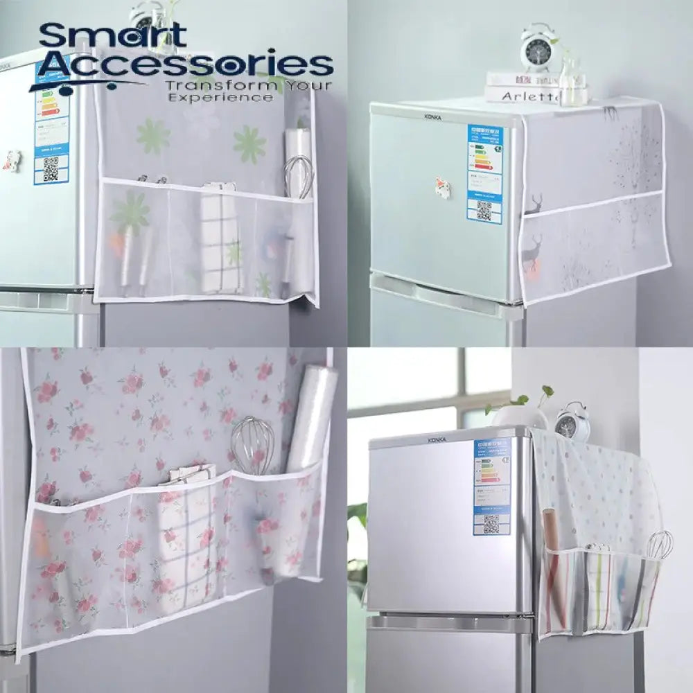 Fridge Cover With Pockets