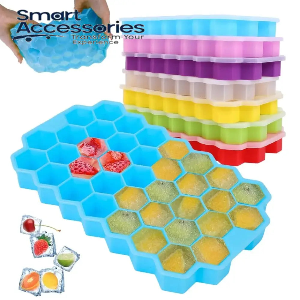 Honeycomb Silicone Ice Sqube Tray