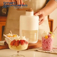 Household Shaved Ice Machine Manual Small Hand Shake